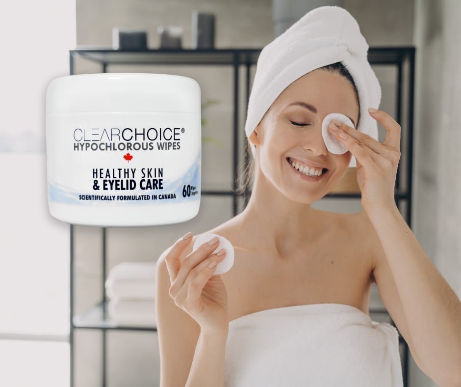 hypochlorous wipes for face face